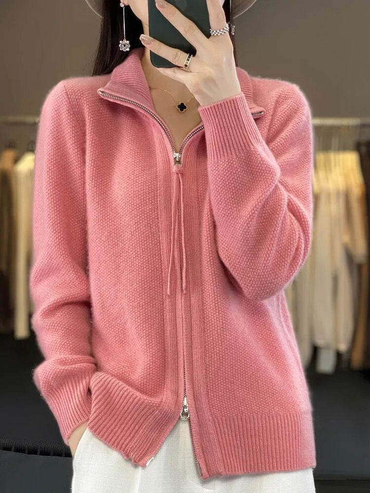 PHINA | PULL ZIPPÉ EN CACHEMIRE